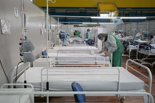 Hospital de Campanha Pedro Dell'Antonia Covid-19 em Santo André