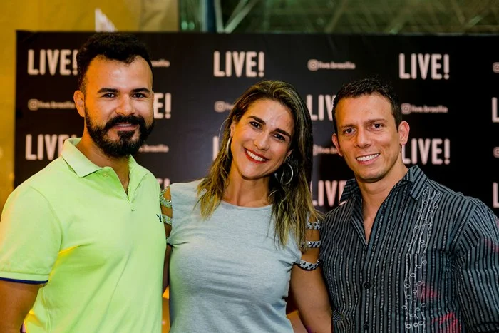 Rafael Barros, Letícia Somensi e Bruno Mendes Rafael Barros, Letícia Somensi e Bruno Mendes