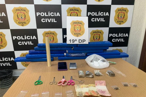 objetos apreendidos