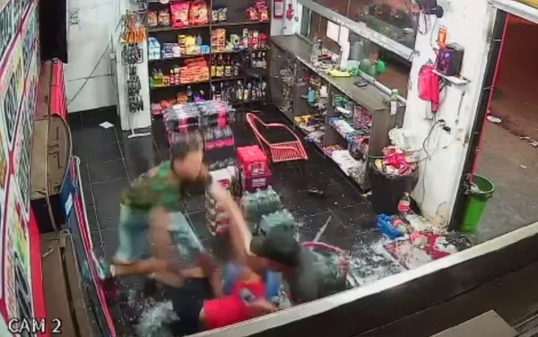 goias briga em distribuidora de bebidas