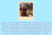 Aline praticava exercicios fisicos