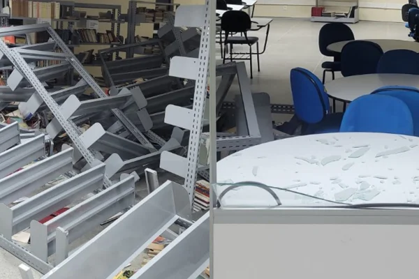Biblioteca Laboratório Profª. Ivone Bastos Bomfim Andrade (LABIB), vinculada ao Departamento de Ciências da Informação da UFC