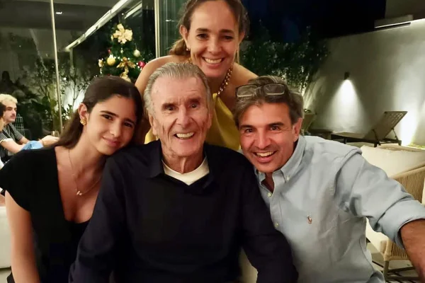 Última aparição de Wilson Fittipaldi foi ao lado do filho, Christian