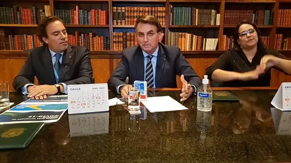 Pedro Guimarães e Jair Bolsonaro