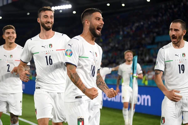 Insigne Itália Eurocopa