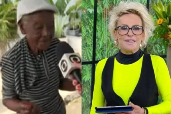 Ao vivo, feirante ensina simpatia para sexo e choca repórter do Mais Você