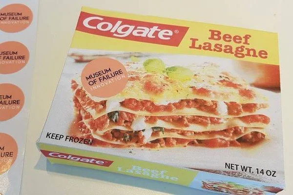 Lasanha da Colgate e Coca-Cola sabor café viram peças de museu