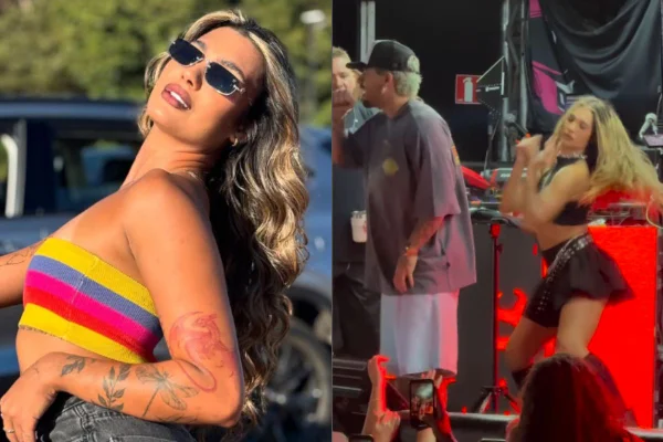 Montagem colorida de Karol Gerez - Zé Felipe - Metrópoles