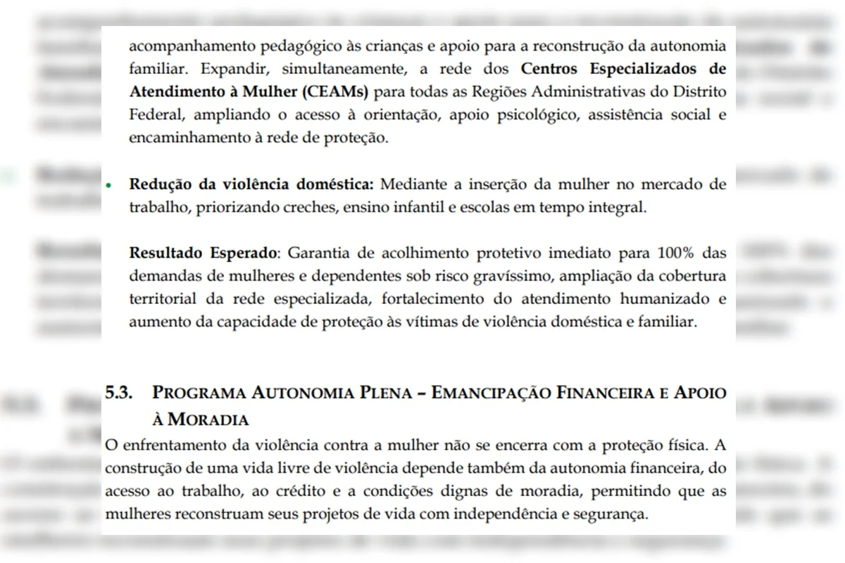 Arruda propõe medidas para proteção de vítimas de violência Arruda propõe medidas para proteção de vítimas de violência