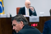 Ex-presidente Jair Bolsonaro depõe a Moraes