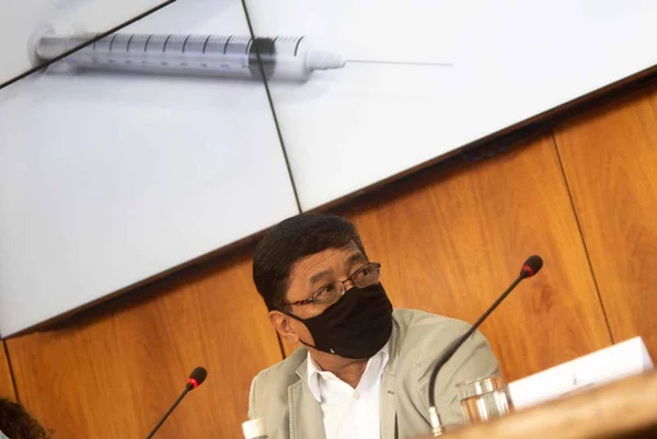Secretaria de Saúde apresenta, plano distrital de vacinação contra a Covid-19 no Palácio do Buriti