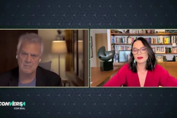 Luiza Brunet e Pedro Bial