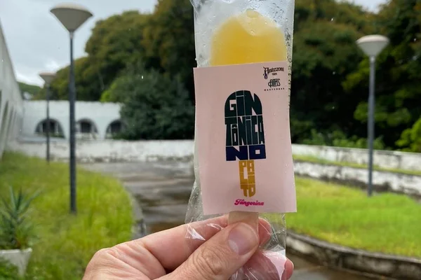 Altas Gastrobar lança picolé de gin tônica com a Amázzoni Gin