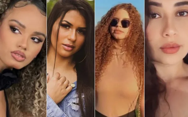 Montagem com fotos de estudantes que morreram em acidente em rodovia da Bahia - Metrópoles