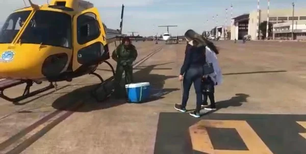 Vídeo: Detran transporta coração para paciente hospitalizada no DF