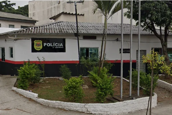 2º DP de São Bernardo do Campo, que investiga a morte de um homem em surto psicótico após intervenção policial. - Metrópoles