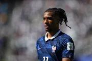 Olise com a camisa da França na Copa do Mundo Olise com a camisa da França na Copa do Mundo