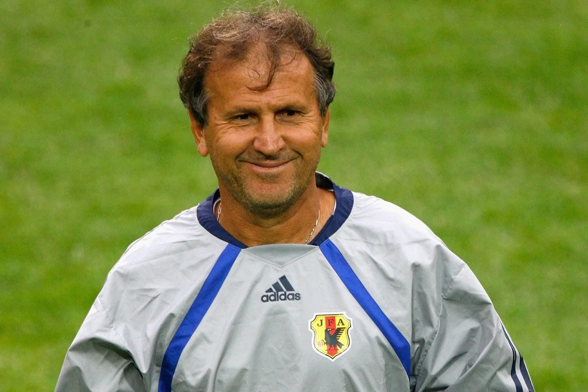 Zico treinou o Japão na Copa do Mundo de 2006