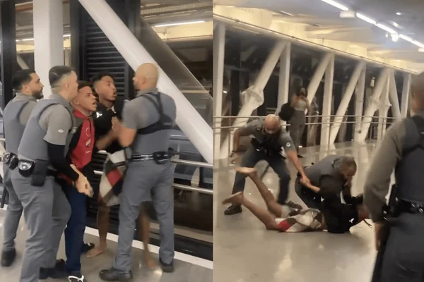 Entregadores por aplicativo acusam guardas de agressão na Linha 5-Lilás