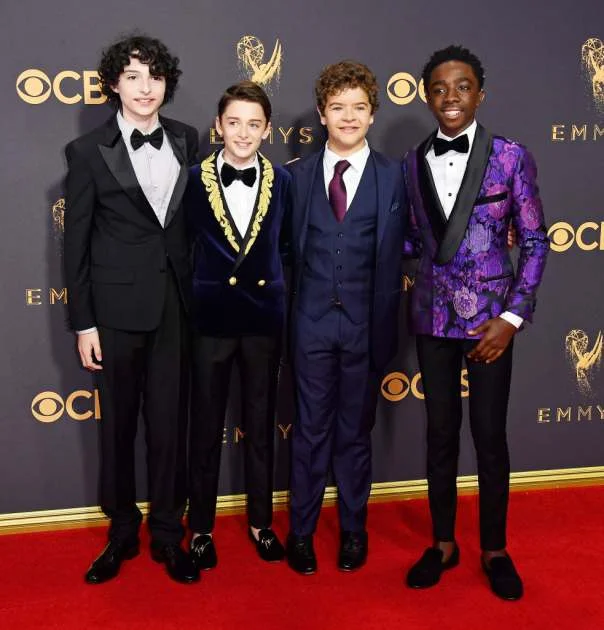 Finn Wolfhard, Noah Schnapp, Gaten Matarazzo e Caleb McLaughlin Finn Wolfhard, Noah Schnapp, Gaten Matarazzo e Caleb McLaughlin