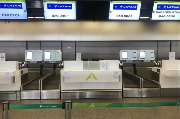 Aeroporto JK é o 1º a ter autoatendimento para despacho de malas