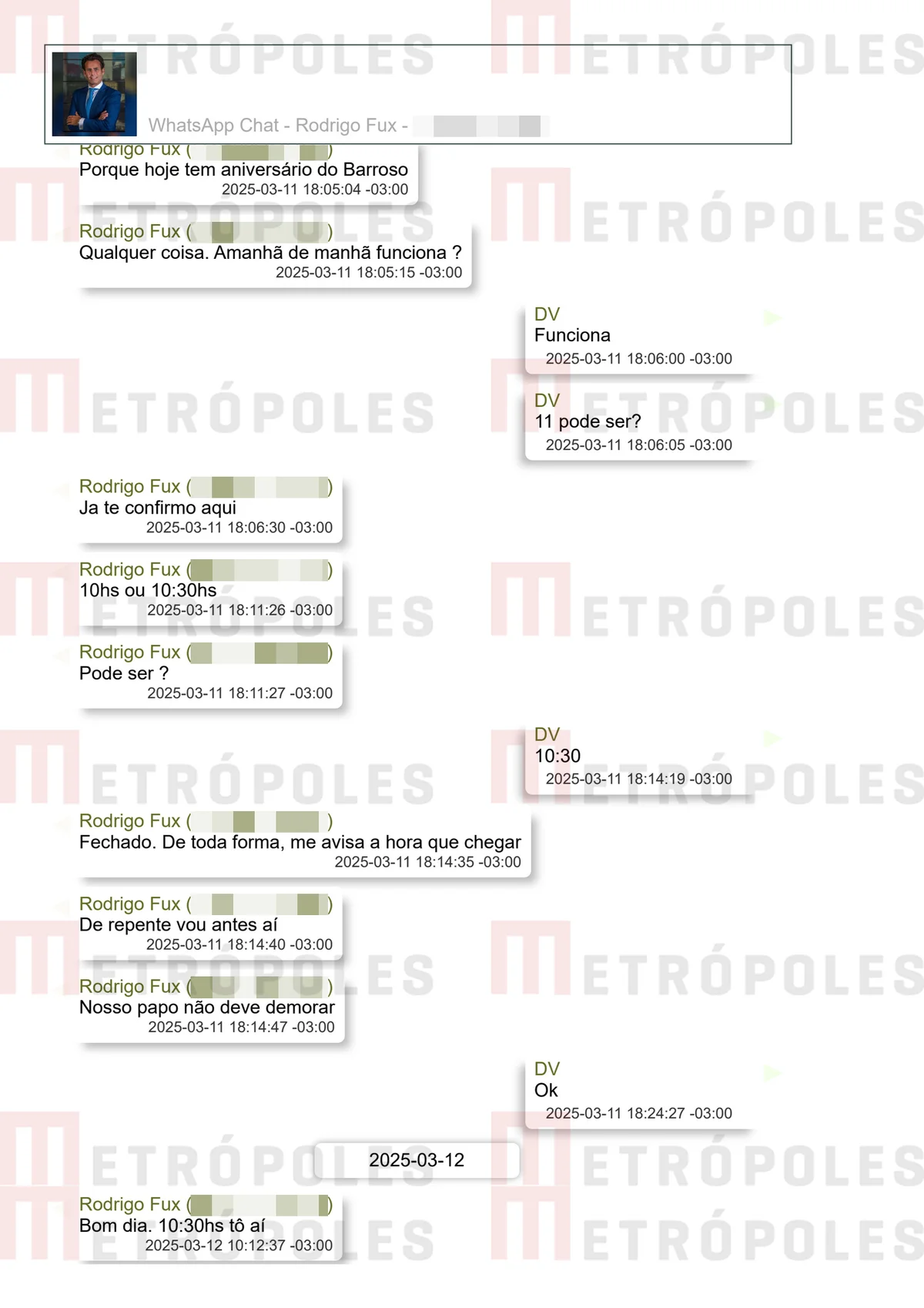 Filho de Fux ofereceu tapete vermelho a Vorcaro; veja prints das conversas - imagem 22 Filho de Fux ofereceu tapete vermelho a Vorcaro; veja prints das conversas - imagem 22
