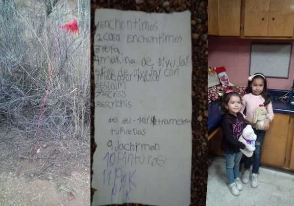 Garota envia balão com pedido para Papai Noel e recebe surpresa