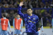 Leandro Paredes em partida do Boca Juniors Leandro Paredes em partida do Boca Juniors