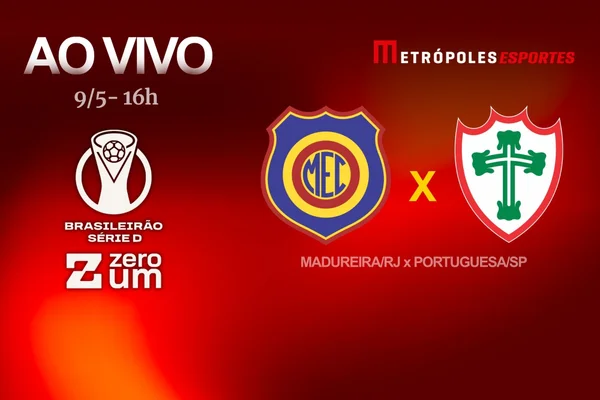 Série D ZeroUm: veja como foi Madureira-RJ x Portuguesa-SP