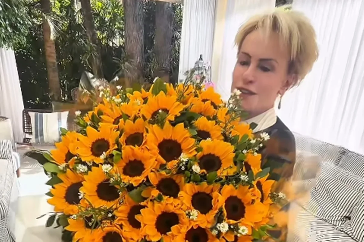 Ana Maria Braga é homenageada pelo marido após breve tempo no hospital