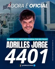 Ex-BBB 15, Adrilles Jorge se candidata a deputado federal por SP