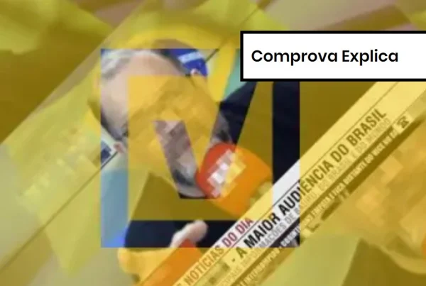 Imagem colorida de postagem do Comprova Explica