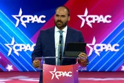 O deputado Eduardo Bolsonaro