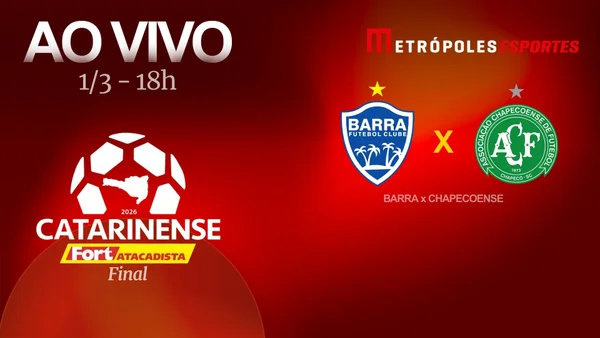 Catarinense 2026: veja Barra x Chapecoense ao vivo no YouTube