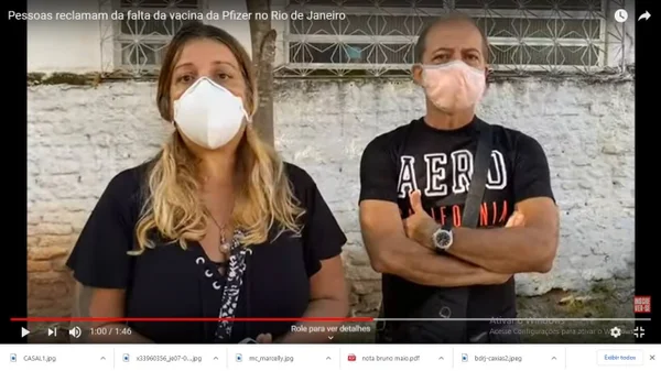 Vacinação com imunizante da Pfizer começa com confusão no Rio
