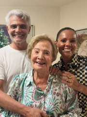 Mocita Fagundes, Glória Menezes e Tarcísio Filho Mocita Fagundes, Glória Menezes e Tarcísio Filho