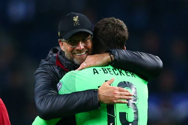 Klopp e Alisson