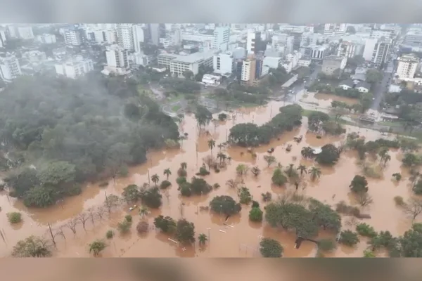 Imagem colorida, MetSul: enchente no RS é o primeiro efeito do Super El Niño no Brasil - Metrópoles