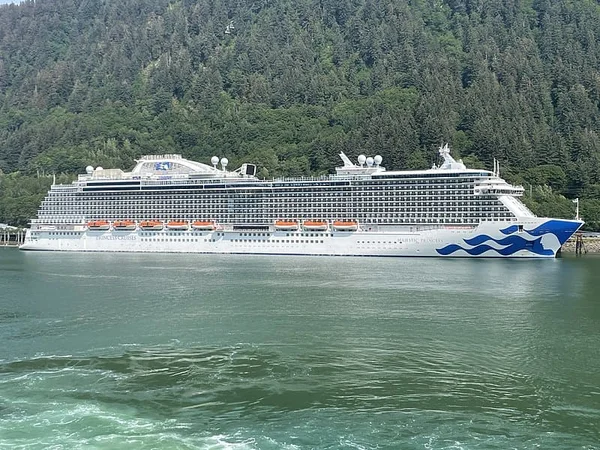 Imagem colorida do navio de cruzeiro Majestic Princess - Metrópoles