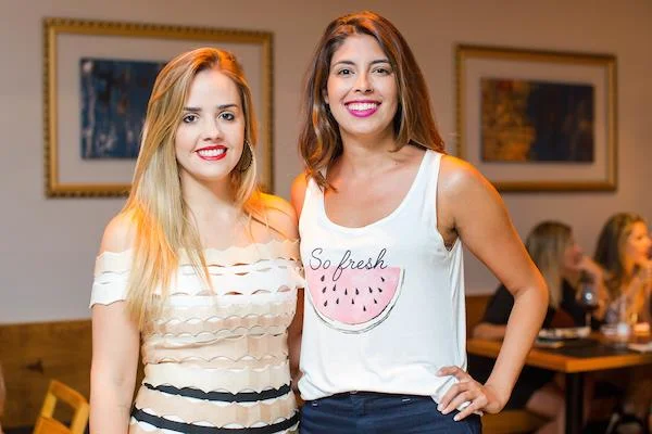Ingrid Caetano e Barbara Caputo Ingrid Caetano e Barbara Caputo