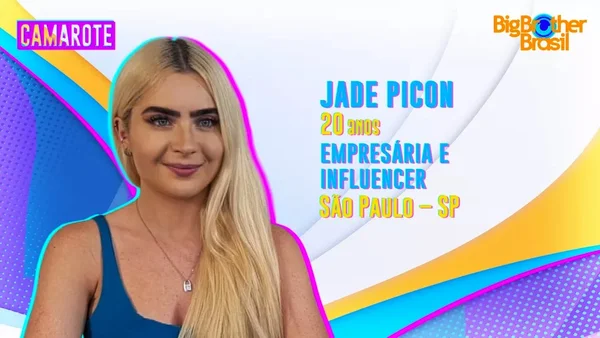 “Amamos pobre e gente normal”, diz perfil de Jade Picon, do BBB22, no Twitter