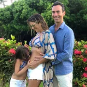 A loira é casada com o jornalista César Tralli