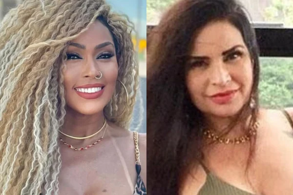 Montagem feita a partir de fotos das redes sociais de Rosiane Pinheiro e Solange - Metrópoles