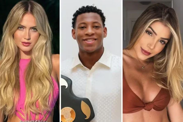 Gonzalo Prata com Maiara Braga Porto e Fernanda Cardoso