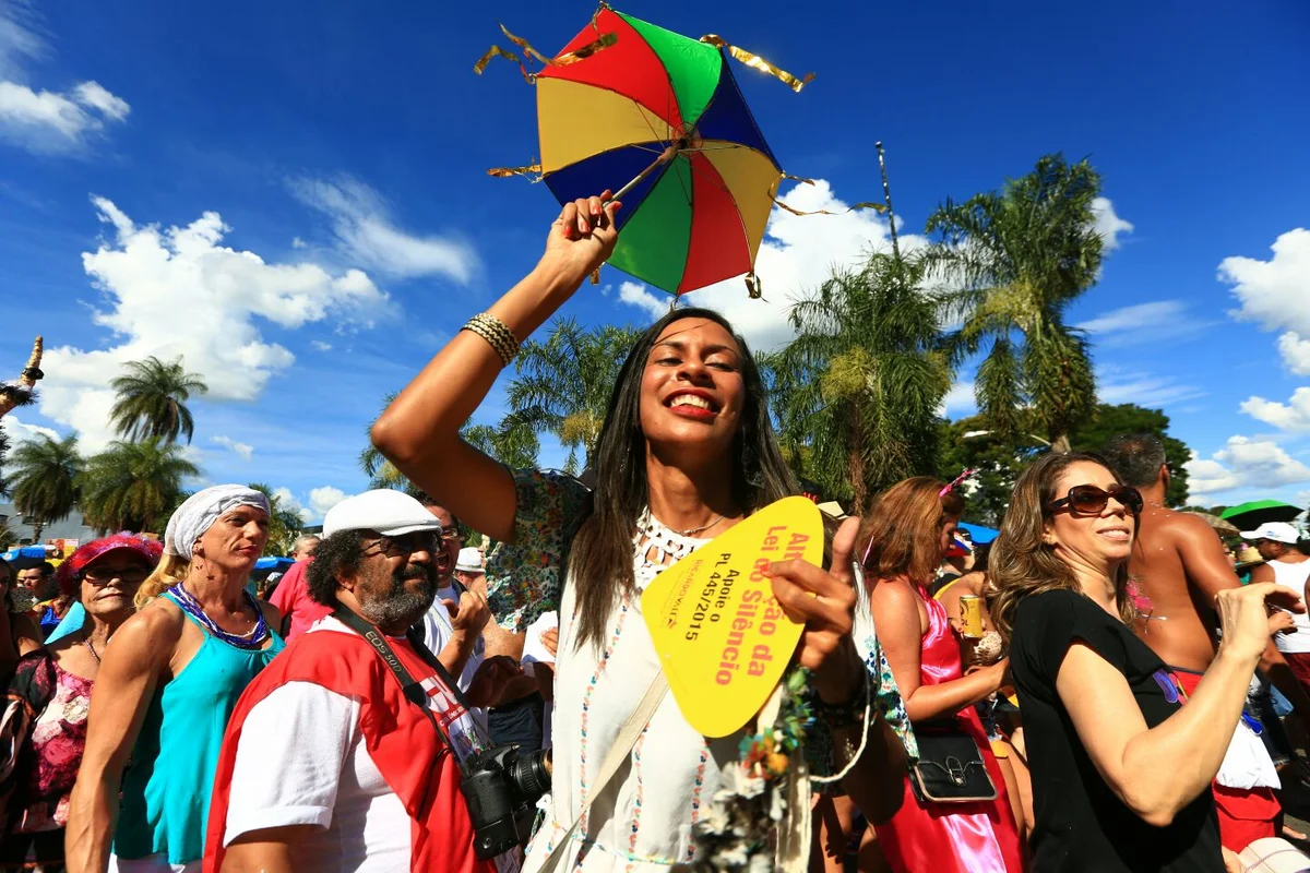 Foliões tomam as ruas de Brasília no segundo dia de carnaval - imagem 13 Foliões tomam as ruas de Brasília no segundo dia de carnaval - imagem 13