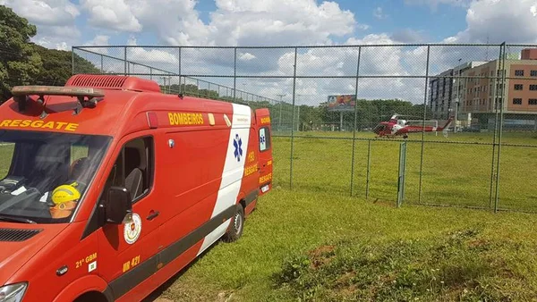 Homem é socorrido pelos bombeiros após envenenamento por chumbinho