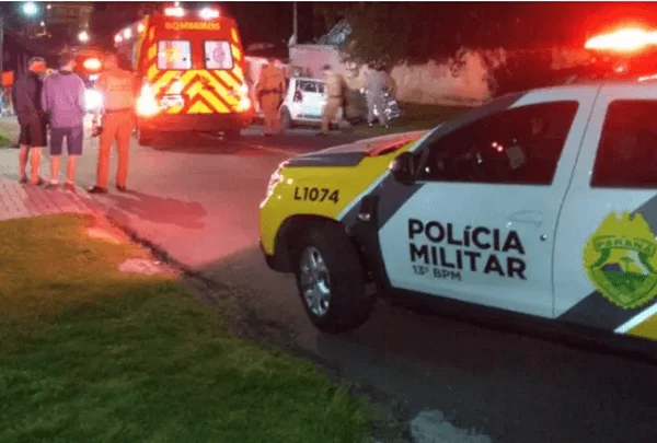 Local da chacina no bairro Portão, em Curitiba