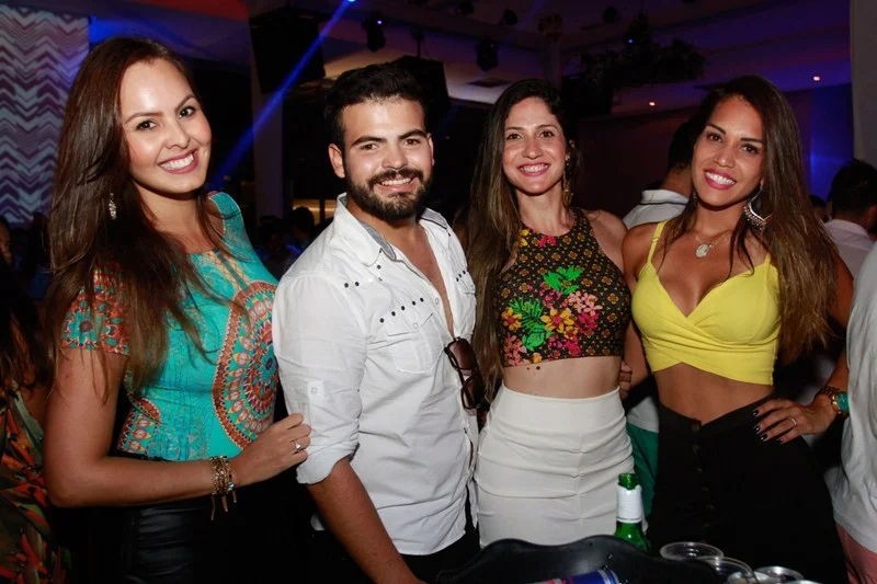 Stephany Fagundes, Gleidson de Sá, Naiane Lembi e Ellen Darc Stephany Fagundes, Gleidson de Sá, Naiane Lembi e Ellen Darc