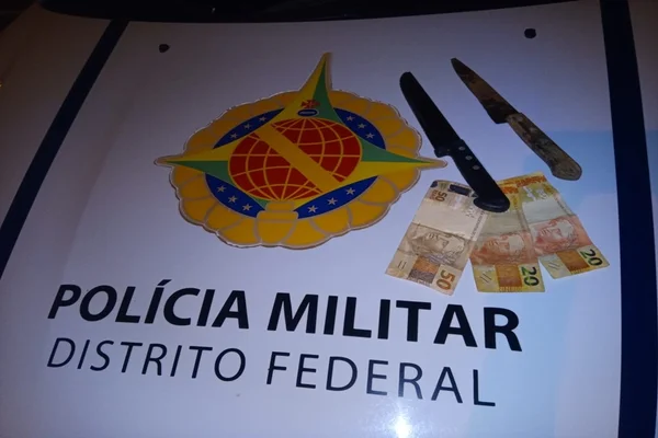 Três homens são detidos em flagrante durante sequestro-relâmpago no DF