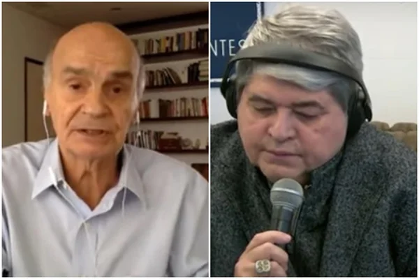 Datena abandona conversa com Drauzio Varella ao saber da morte da sogra